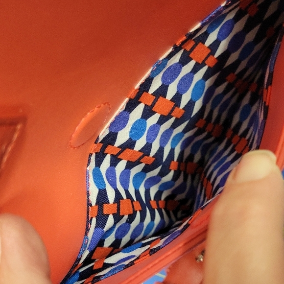 Vera Bradley HOT CORAL RED PURSE🥰 - Picture 9 of 14